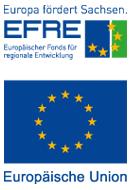 Logo EFRE Europa fördert Sachsen