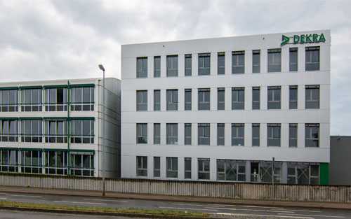 Bürobau und Hallenerweiterung DEKRA NL Chemnitz